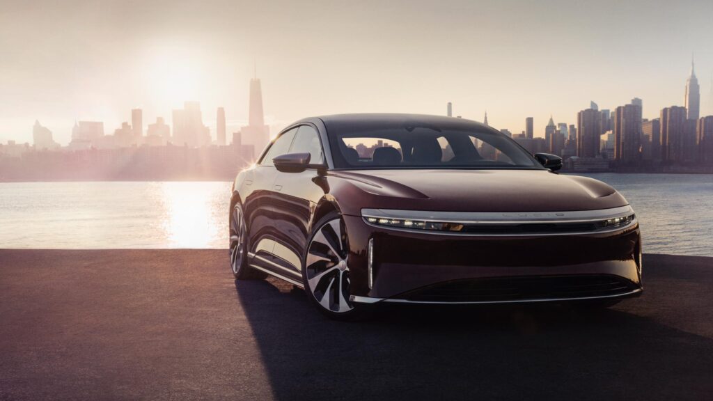 Best Electric Vehicles of 2022:2022 Lucid Air