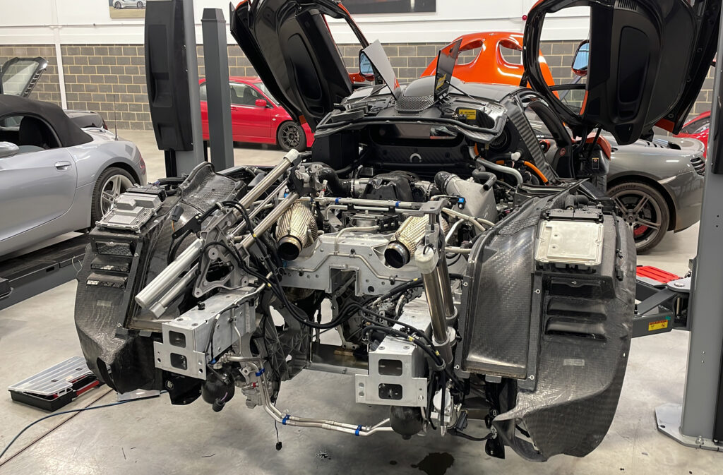 Maintenance and Repair of McLaren P1 Hybrid